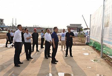 陳耳東（dōng）調研17c.com環保子公司應縣（xiàn）水務一體化建設PPP項目