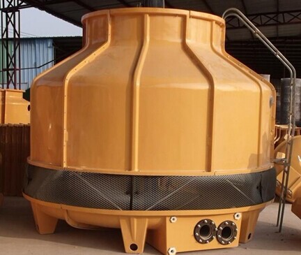 圓（yuán）形逆流式玻（bō）璃（lí）鋼冷卻塔