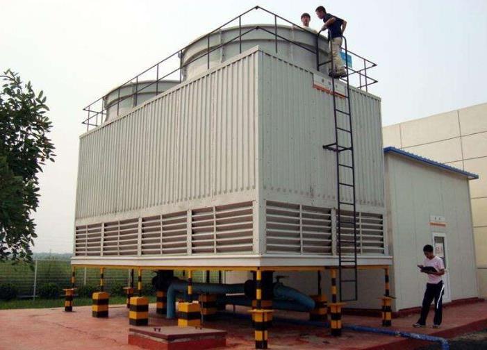 玻璃鋼冷卻塔的安裝