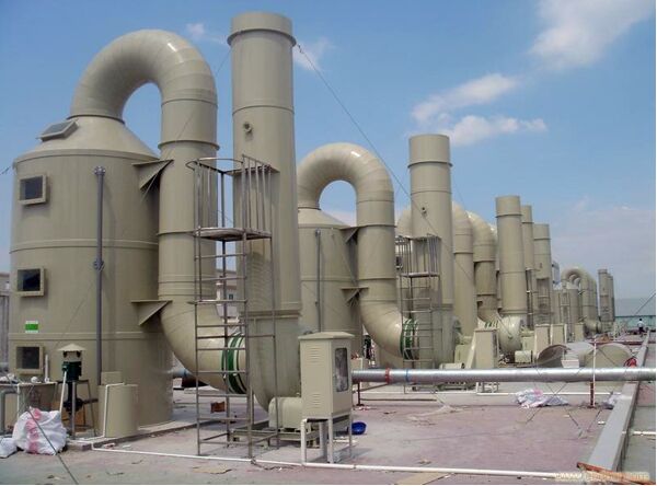 玻璃（lí）鋼酸霧淨化塔